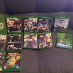 Box Of Xbox Games 