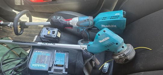 Makita weed Wacker and drill