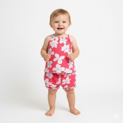 Carter's Baby Girls' 2-Piece Tank + Shorts Set - 18 Months