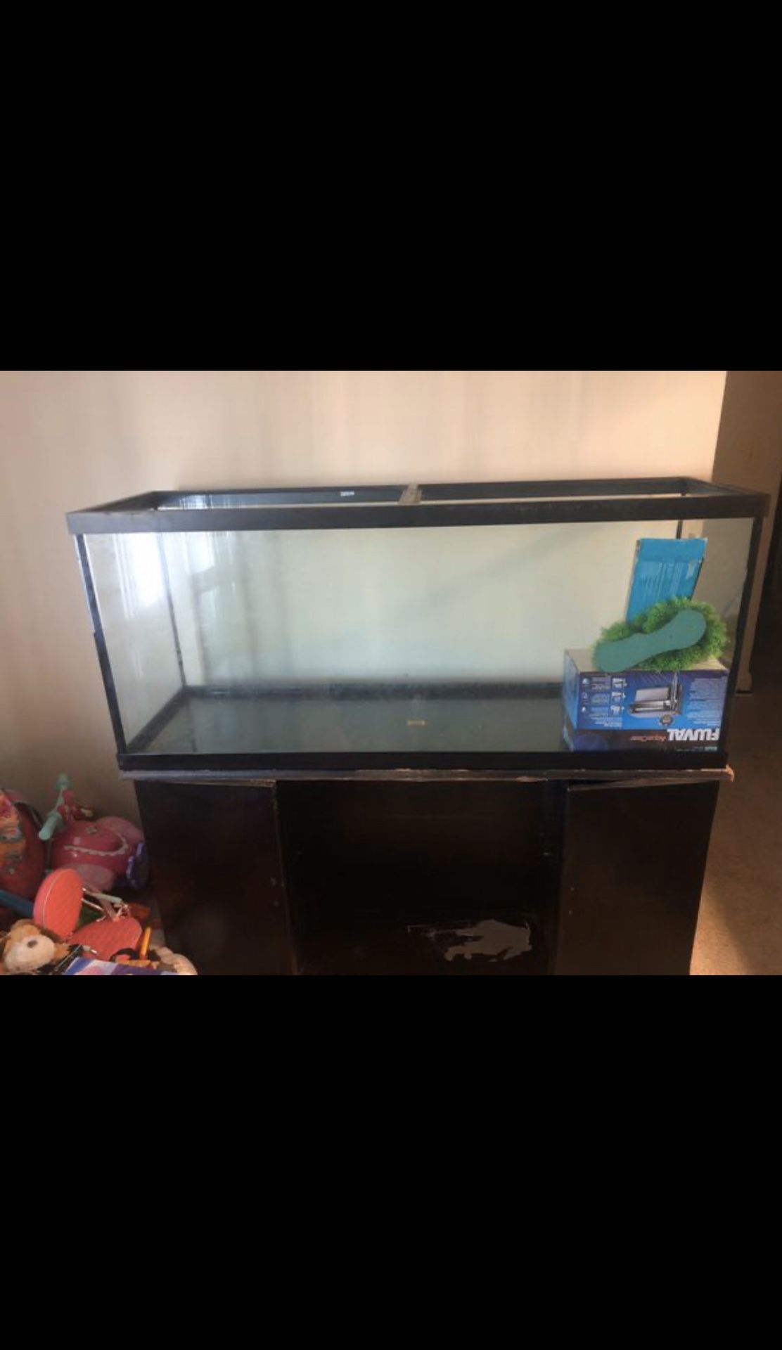 120gal fish tank & stand