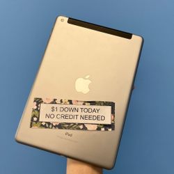Apple iPad 6th Gen Tablet - PAYMENTS AVAILABLE With $1 DOWN-NO Credit Needed 
