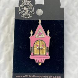 2002 Belle Disney Pin - Princess Windows - Hinged - Beauty and the Beast