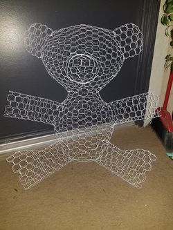 Teddy Bear Topiary Plant CAGE - 24" (No Plant)