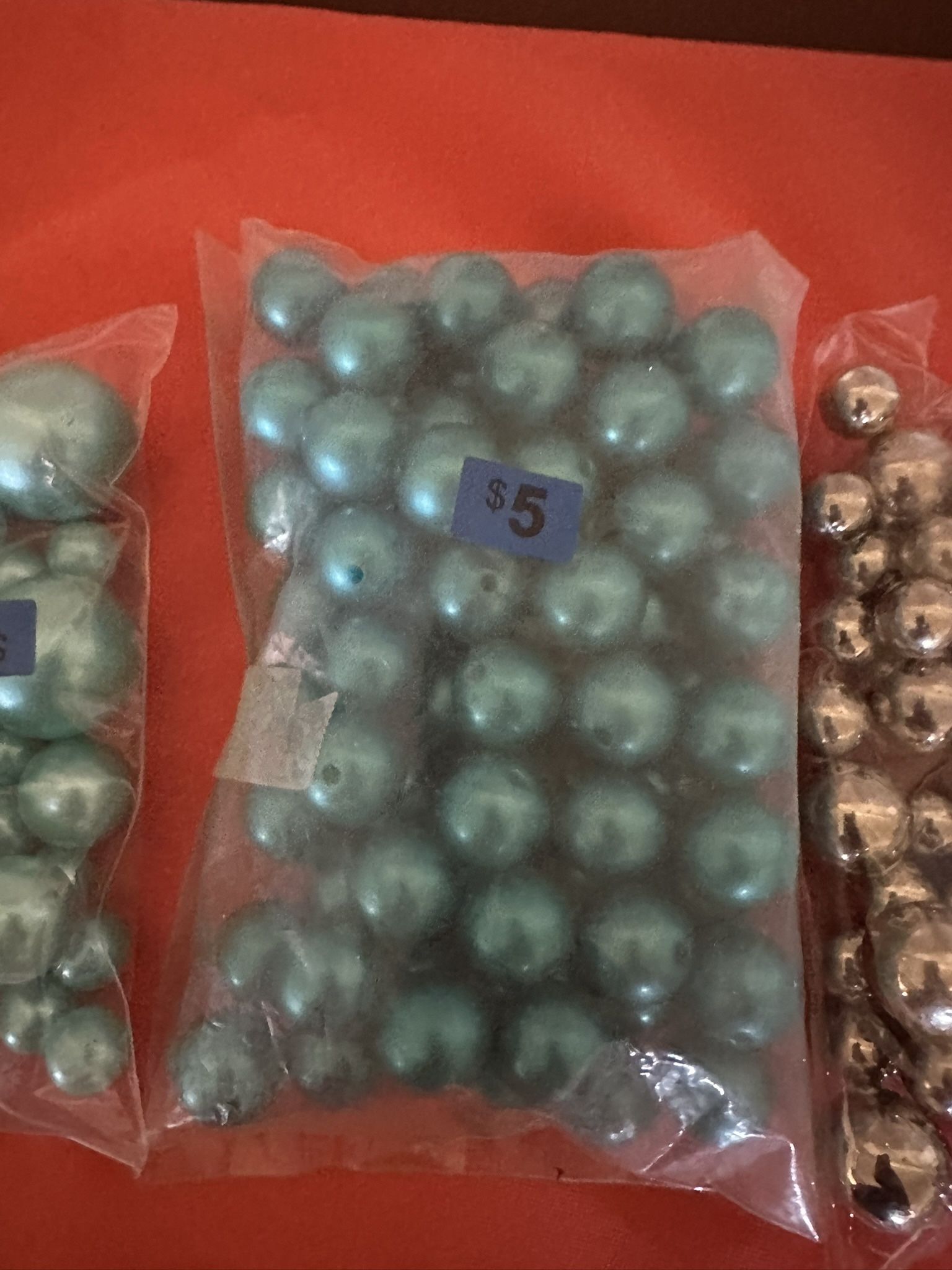 Turquoise Floating Pearls