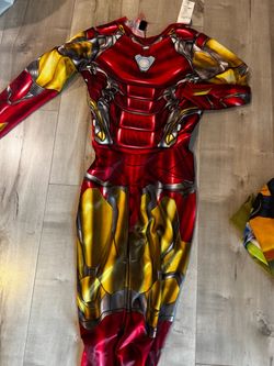 Well loved Ironman costume Halloween kids size 6-7