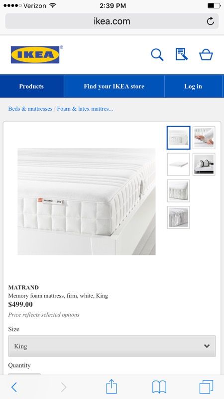 Matrand latex ikea deals