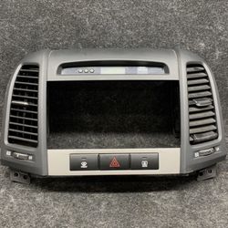 ✨OEM 2007-2009Hyundai Santa Fe Hazard Defrost Switch Panel Radio Bezel Vents