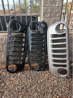 Jeep parts, grills, carpet, muffler