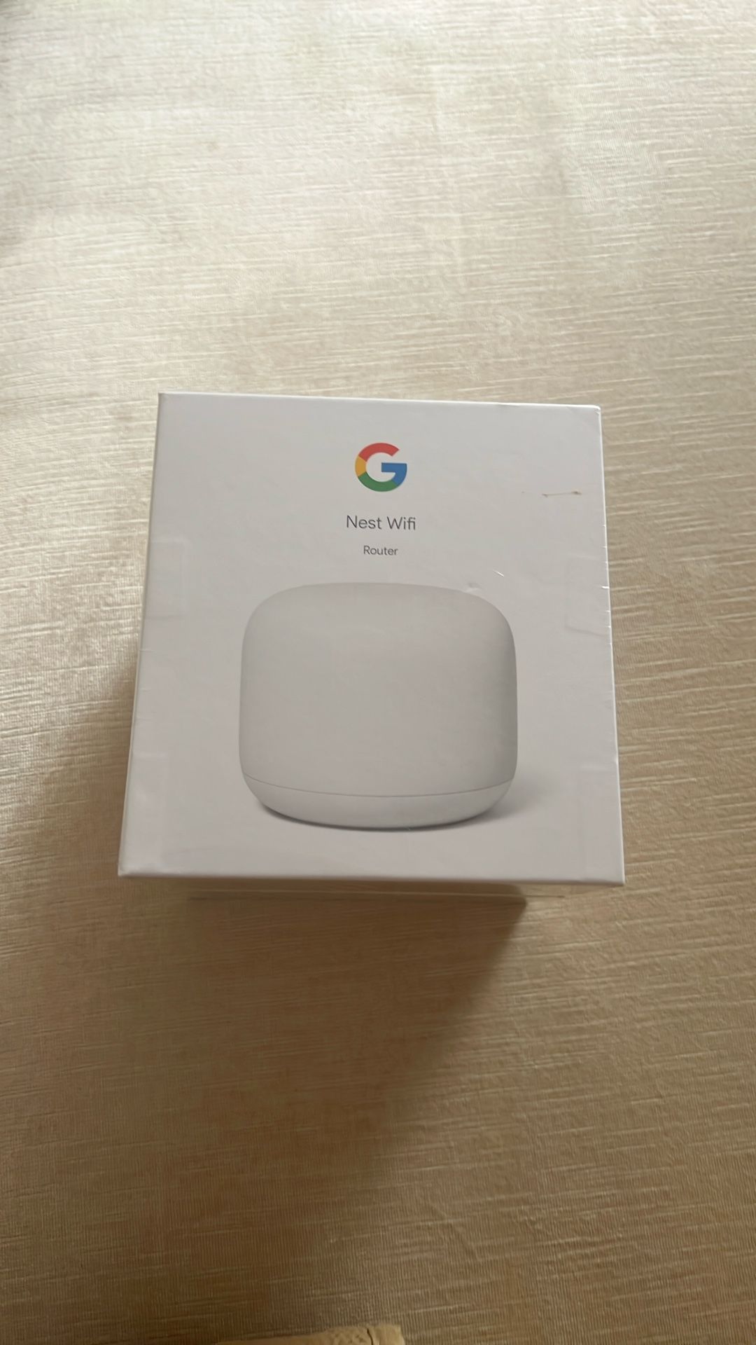 Google Nest Wifi - AC2200 - Mesh WiFi System - Wifi Router - 2200 Sq Ft Coverage - 1 pack