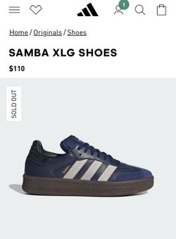 Adidas Samba XLG Blue 