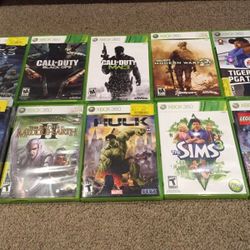 Lot of 10 Xbox 360 games