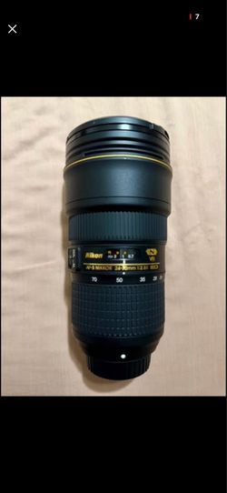 Nikon 24-70mm f/2.8E ED VR Lens – Excellent Condition