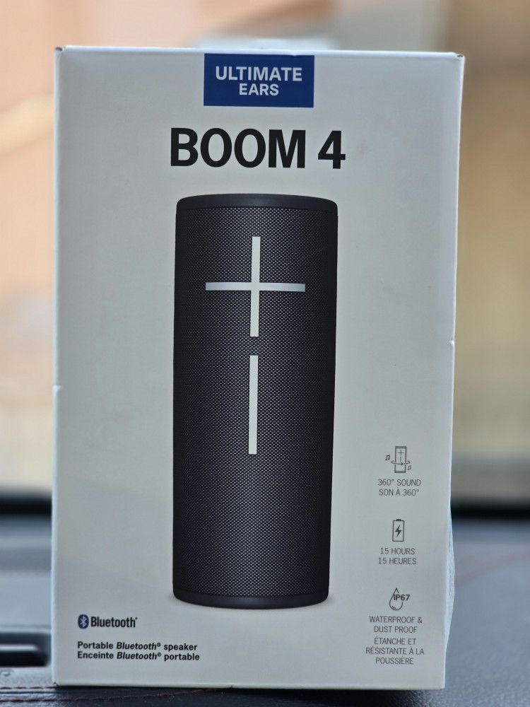 ULTIMATE EARS BOOM 4 Bluetooth Speaker
