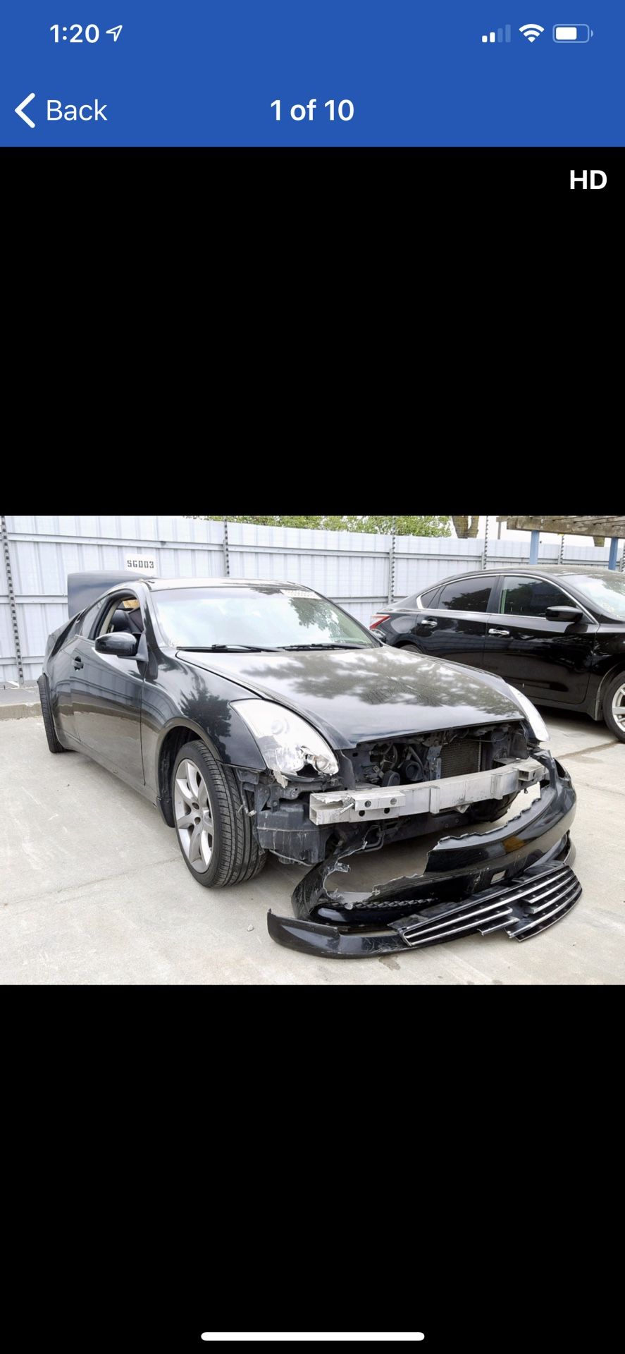 G35 coupe parting out for parts only. Brembo brakes