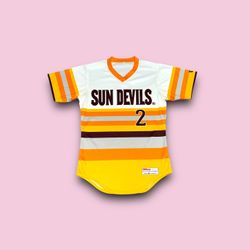Arizona State Sun Devils NCAA Wilson baseball jersey men’s small 