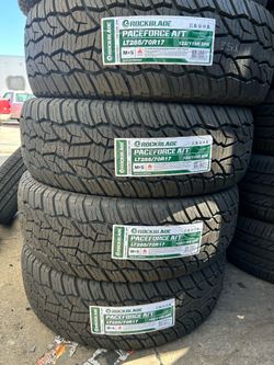 Lt285/70/17 Rockblade At New Tires Installed And Balanced