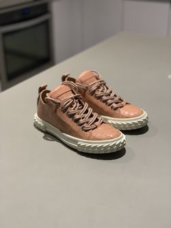 GIUSEPPE ZANOTTI EUR 35,5 ,BLABBER CROCODILE - EFFECT SNEAKEARS