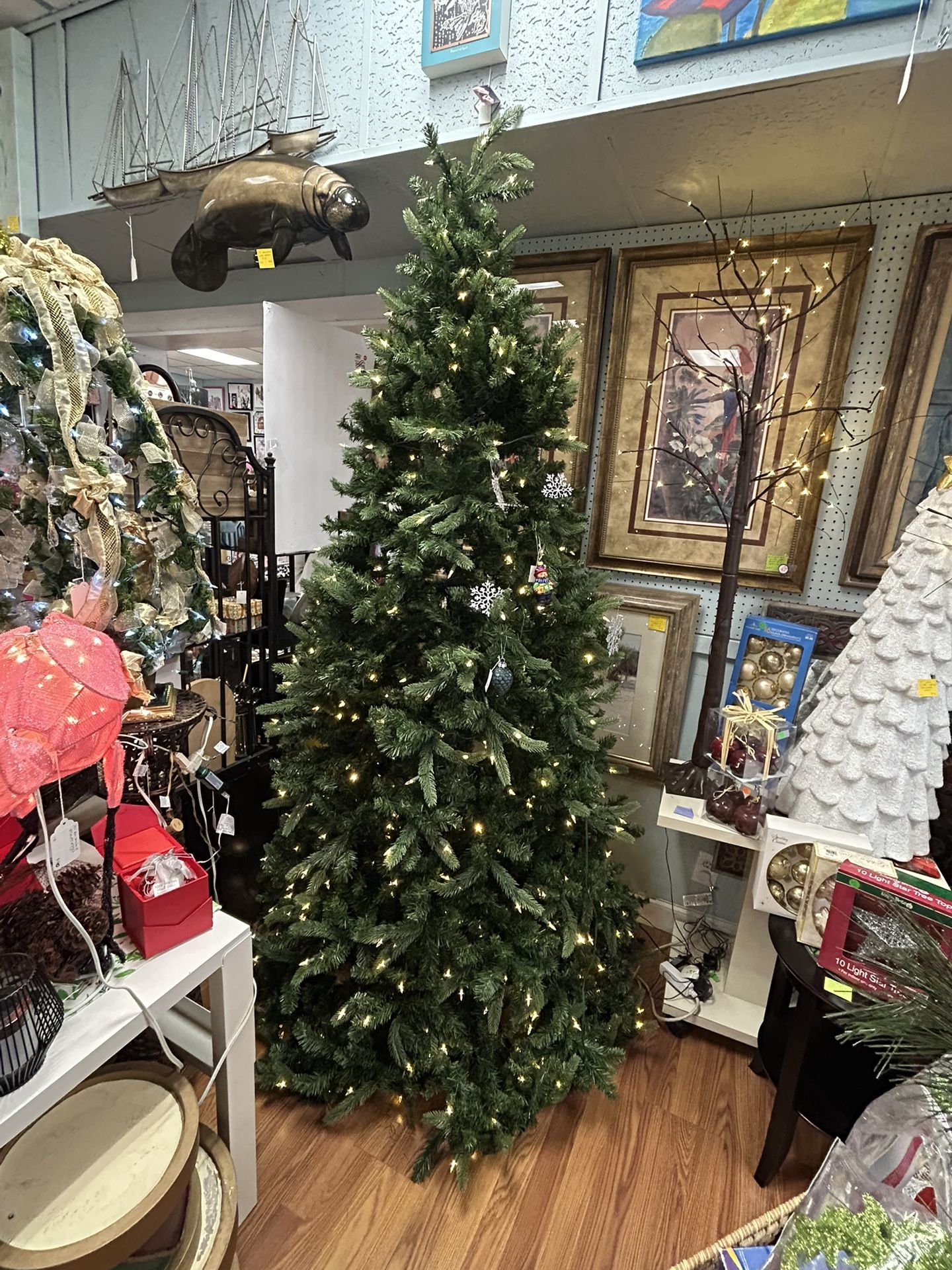 Prelit Home Accents Holiday 9 ft Sierra Nevada Fir Christmas Tree Color Changing Solid or Blinking