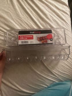True Living 14 Slot Egg Container w/ Lid