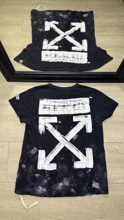 Off-White Galaxy Brushed Crosses Logo Shirt