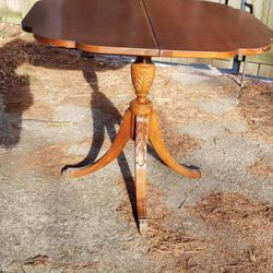 Vintage Flip Top Card Table / Entry Table - Unique