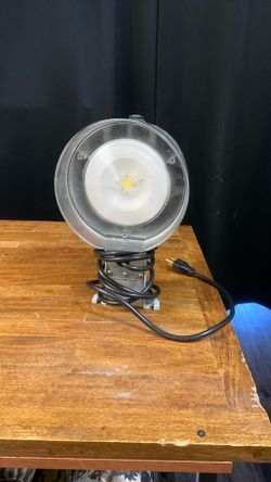 RAB Big Circular Flood Light Fixture W/ Bolt Down Housing