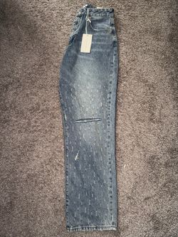 MNML ultra baggy skeet shotgun denim