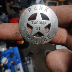 1890s Tacoma Park Police Badge Number 31