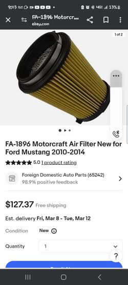 Brand New AIR Filter