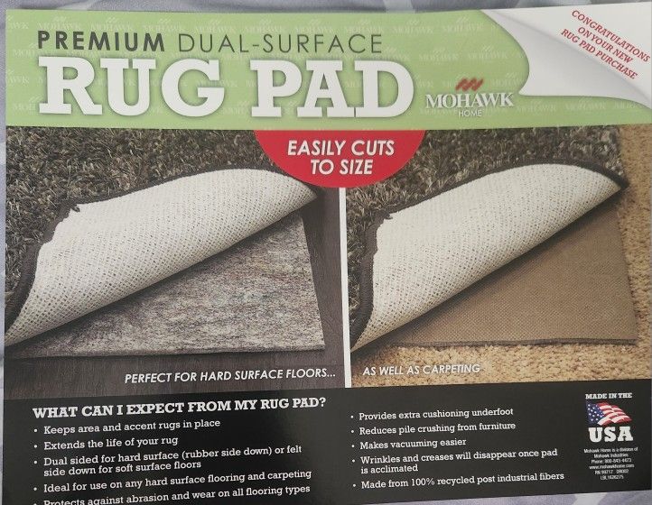 5x8 Gripping Rug Pads (Qty 2)
