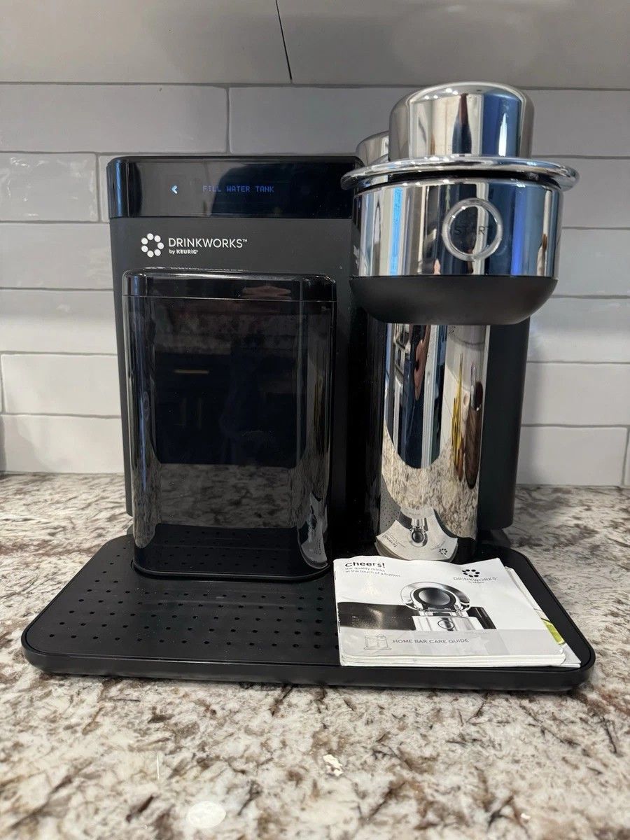 Keurig Drink Works Home Bar Cocktails Maker Touch Screen Make Your Favorite Drinks t Home