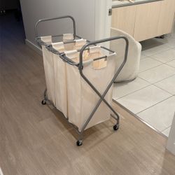 3 Tier Laundry Hamper With Wheels