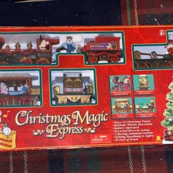 Christmas Magic Express Hand Painted First Edition Christmas Train Set