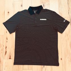 Las Vegas Raiders Dri-Fit Polo Golf Shirt