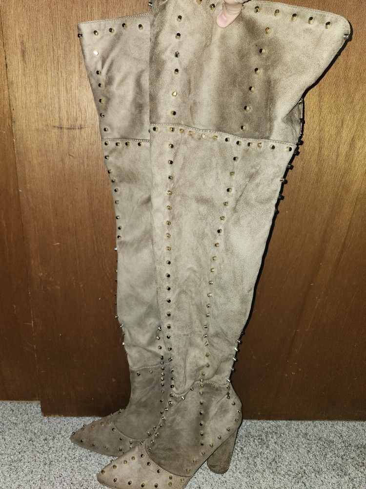 Womens Thigh High Boots Size 9