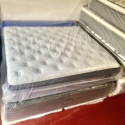 King Size Mattress Serta Perfect Sleeper Pillow Top 14” Inches Thick Wrapped in Plastic Direct From Factory Same Day Delivery  
