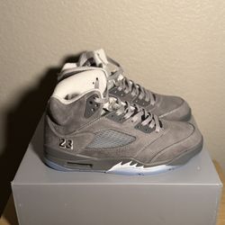Nike Jordan 5 Grey Wolfs Size 10