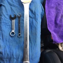 3-BRAND NEW NEVER USED COMBINATION WRENCHES $15.00