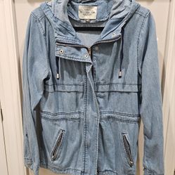 Denim Zipper Jacket