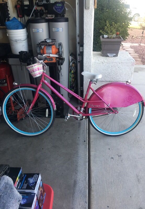 700c Huffy Premier Modern Beach Cruiser Women’s Girls Pink Single Speed