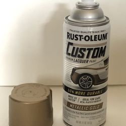 NEW Rust-Oleum Car Gold Paint 11 oz Rustoleum