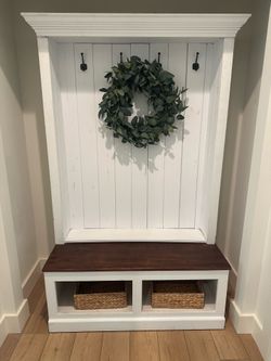 Entryway Bench / Coatrack