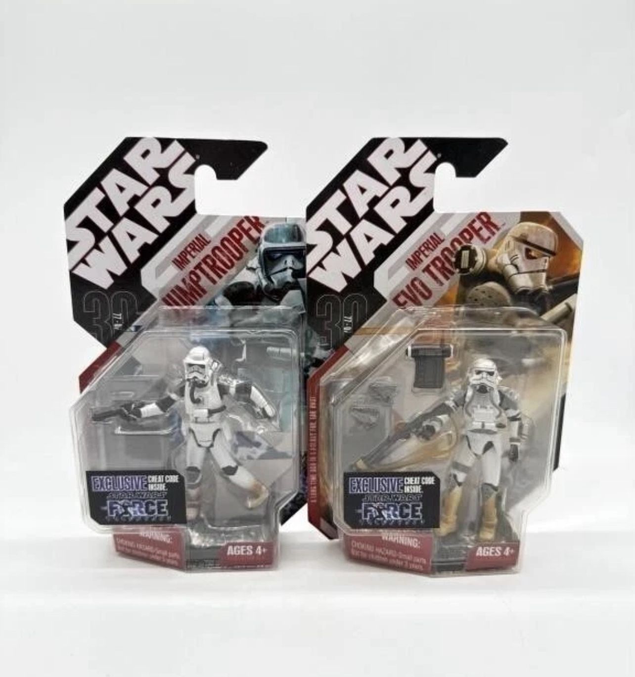 Star Wars 30th Anniversary Trooper Lot - Imperial Jump Trooper & Imperial Evo Trooper
