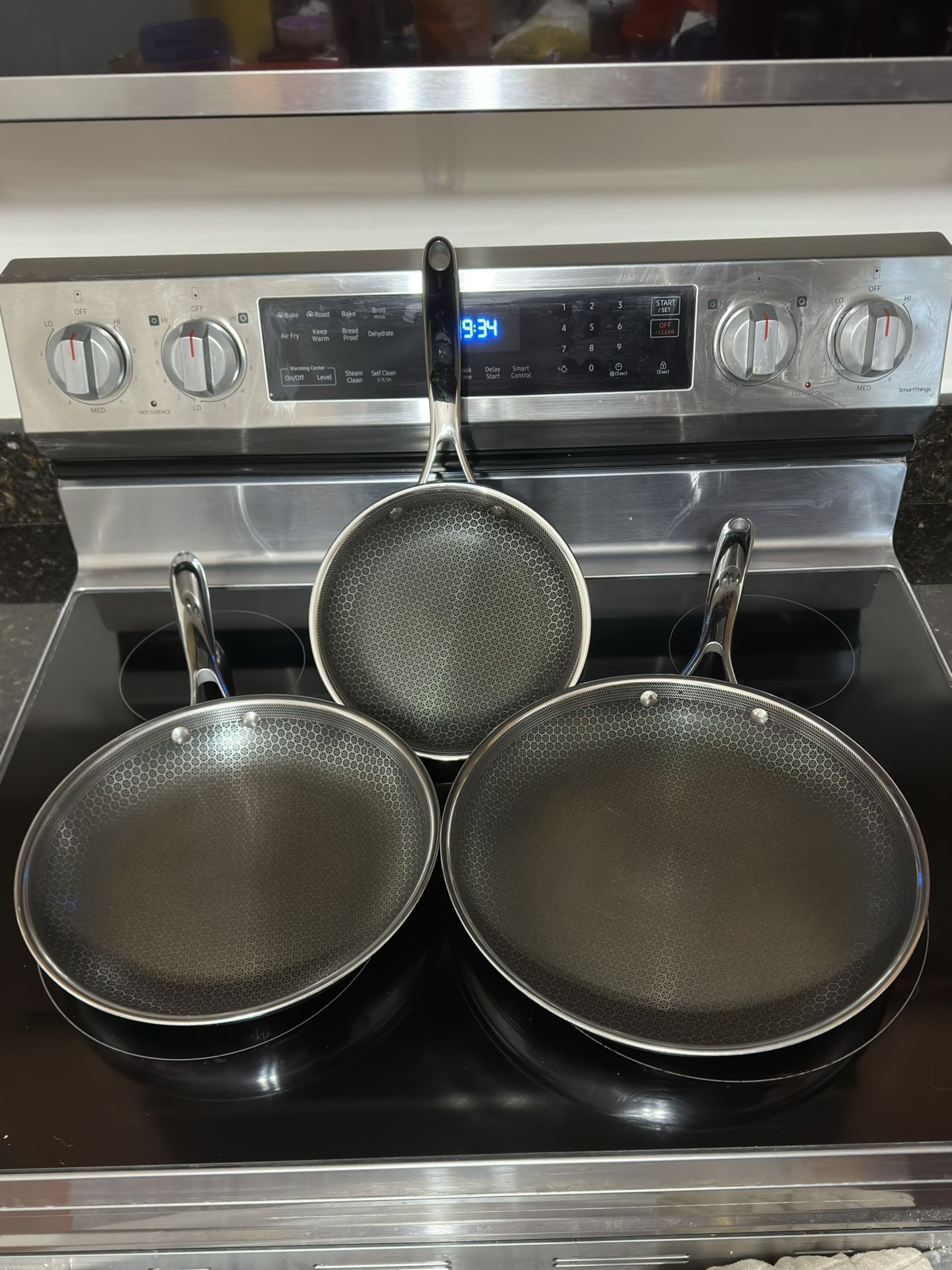 Hexclad 13 piece Cookware Set (Pots Pans Lids)