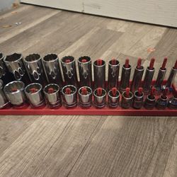 SNAP-ON SAE SOCKET SET- $160 Try to Beat it