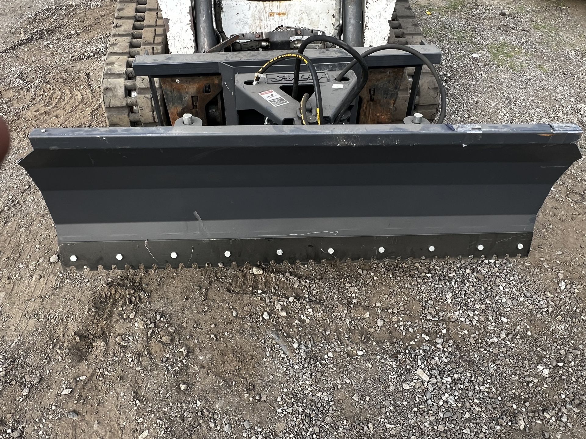 Skid Steer Dozer blade Attachment Hydraulic 