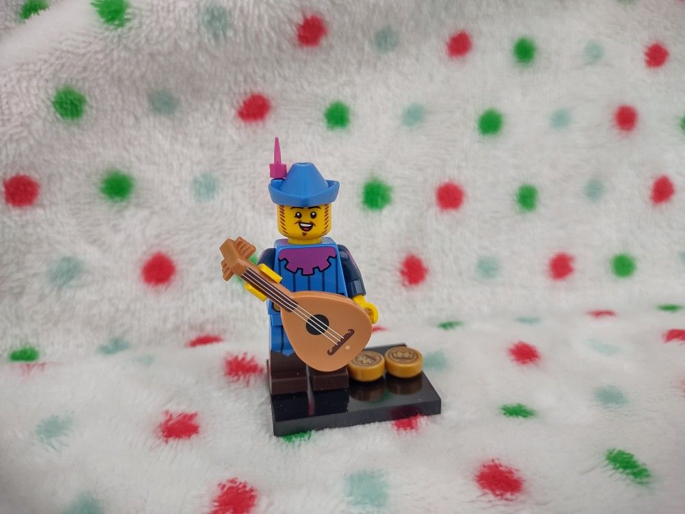LEGO Troubadour Collectible Minifigure Series 22 CMF 71032 Figure Lute Guitar
