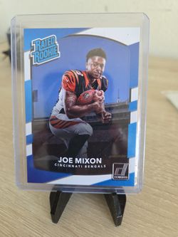 Bengals  Joe  Mixon  Rookie  Card