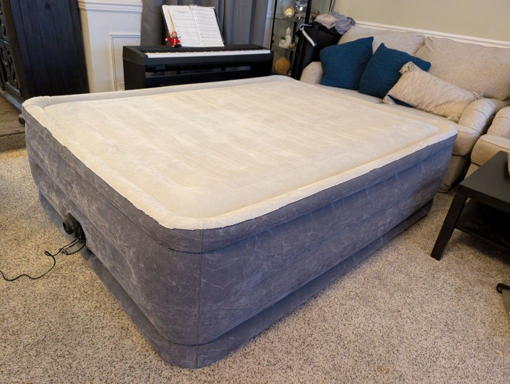 Intex Self-Inflating Air Mattress (Read Description) 