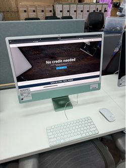 Apple iMac 24” M1 8-Core GPU 8GB/256GB Green All-in-One Desktop